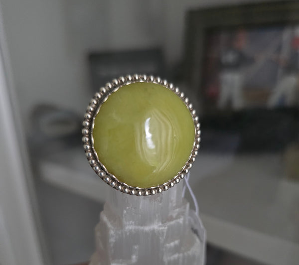 Lemon Jade Ring