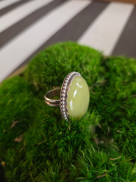 Lemon Jade Ring