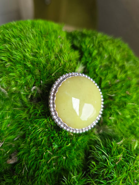 Lemon Jade Ring