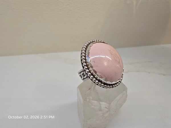 Pink Opal Ring