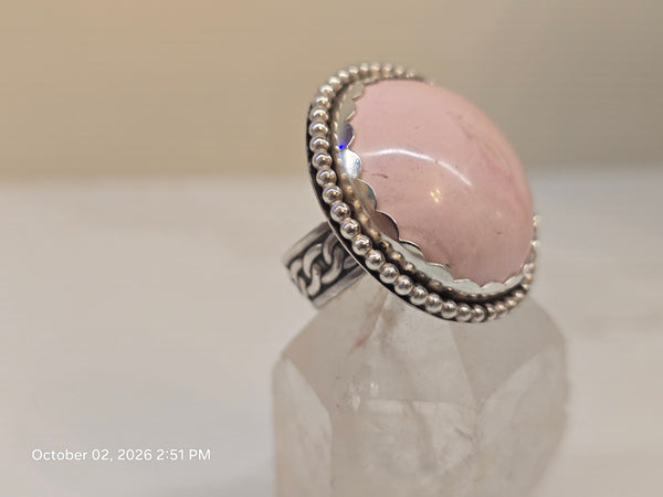 Pink Opal Ring