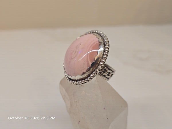 Pink Opal Ring
