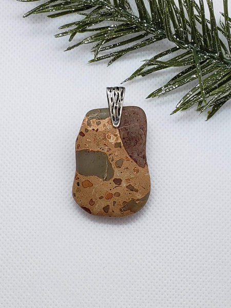 Puddingstone Pendant