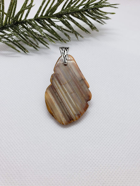 Bahia Agate Pendant