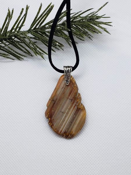 Bahia Agate Pendant