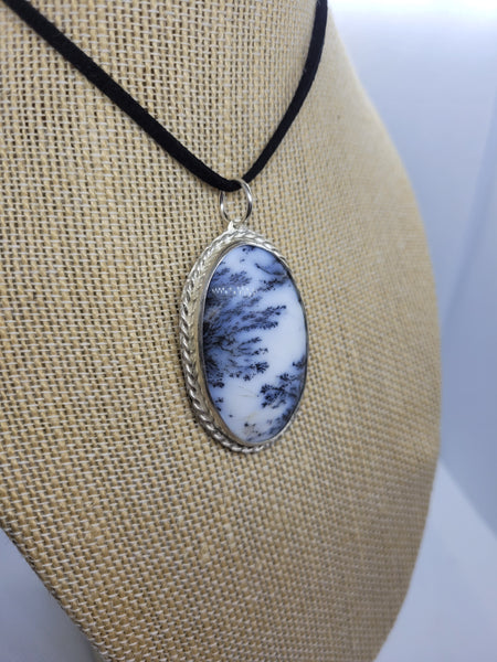 Dendritic Opal Pendant