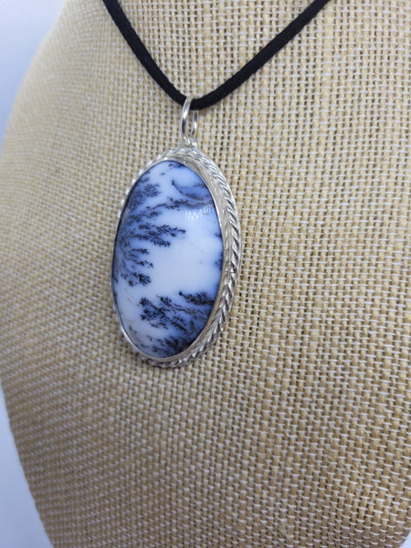 Dendritic Opal Pendant