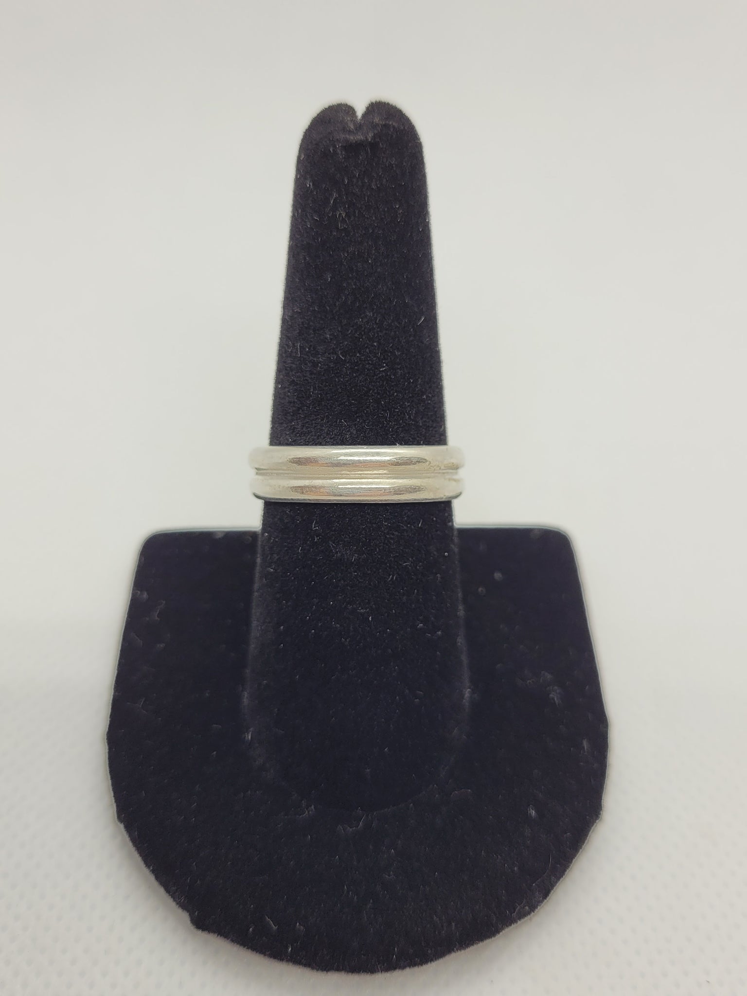 Double Half Round Ring